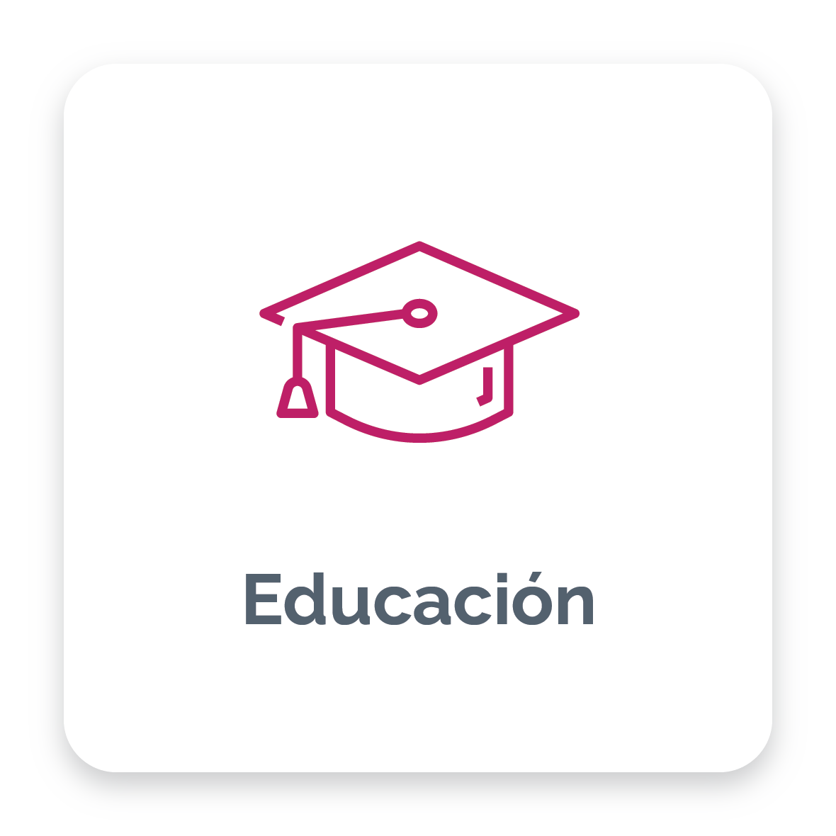 Categor&iacute;a Educaci&oacute;n